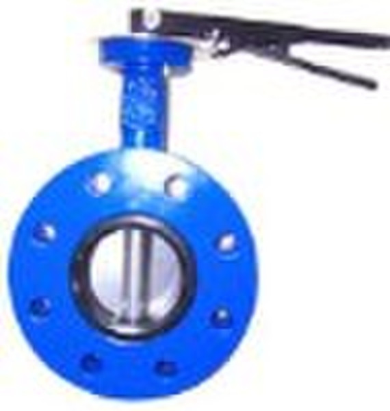 Resilient Double Flange Butterfly Valve