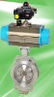 Cast Iron Pneumatic Butterfly Valve