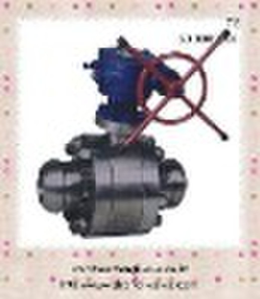 High temperature high pressure ball valve