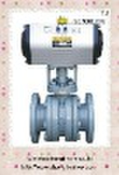 V-notch ceramic ball valve