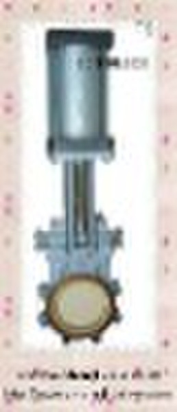 Ceramics super-hard sealing face knife gate valve