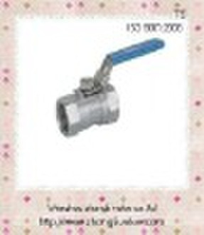 Ball valve ( 1 piece thread ball valve, casting ba