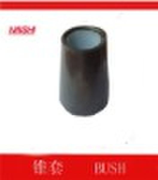 Black taper rubber bushing