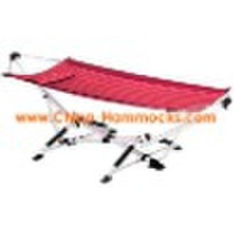 Portable folding hammocks