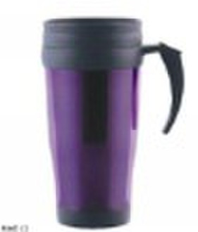 plastic auto travel mug