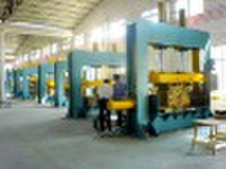 RF HF hydraulic press