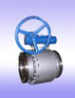 Forged trunnion mounted ball valve