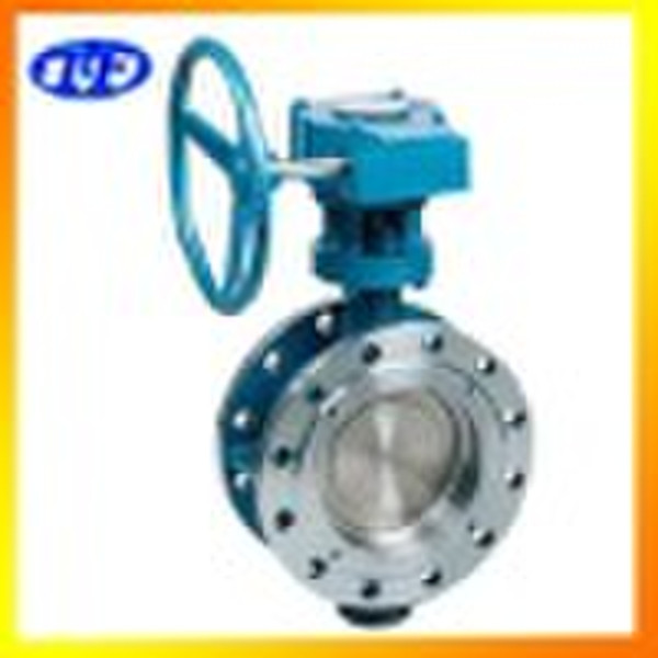 cast steel flanged butterfly valve