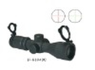 rifle scope with rubber surface