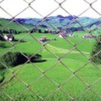 Chain link fence