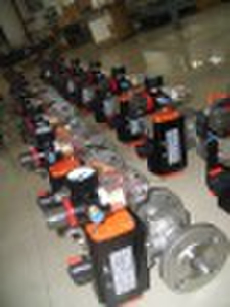 Ball Valves With Pneumatic Actuators