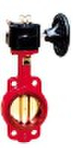 signal butterfly valve for fire fighting