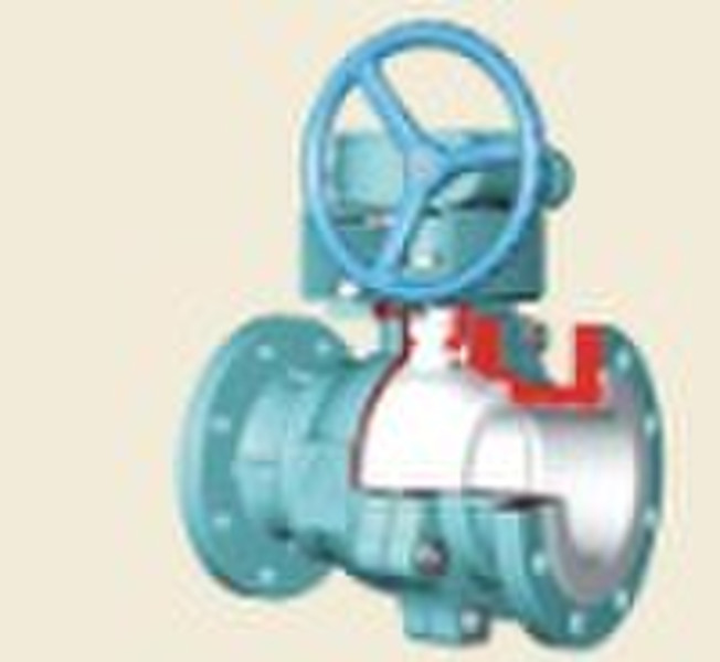 teflon lined ball valve