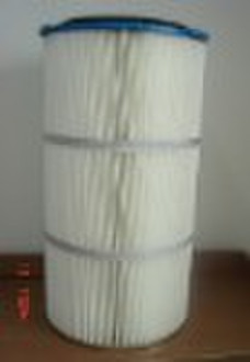 Air filter cartridge with PTFE membrane