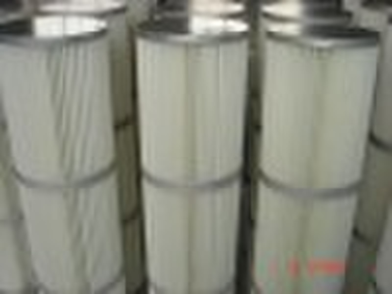 Polyester air filter cartridge