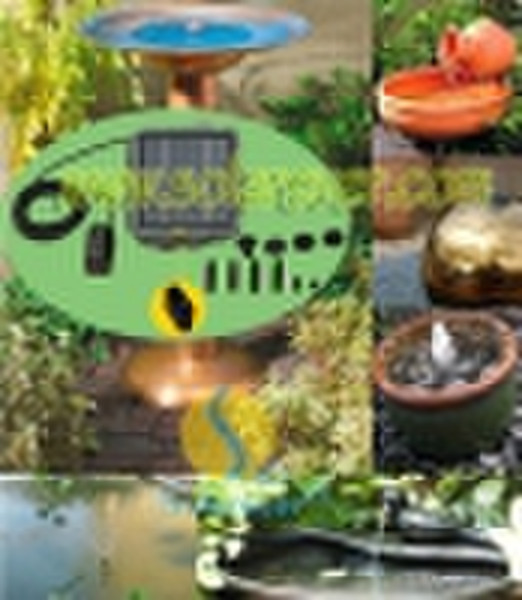 Solar water fountain SBL203