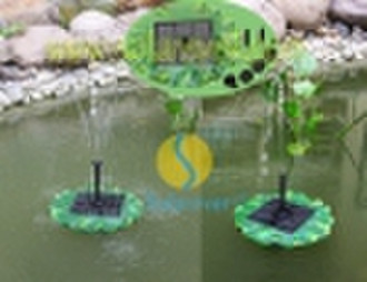 Solar Lily Fountain
