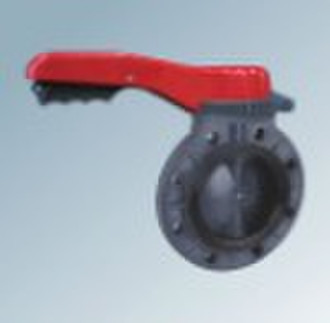 UPVC butterfly valve