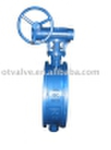 double flange butterfly valve