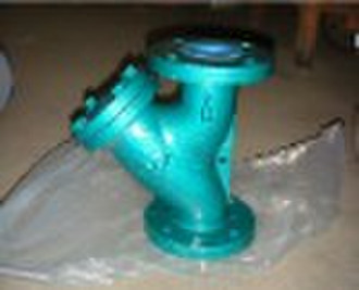 y type strainer casting