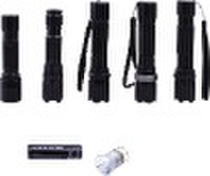 Police Force Tactical Rechargeable flashlight