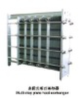 Multe step plate heat exchanger