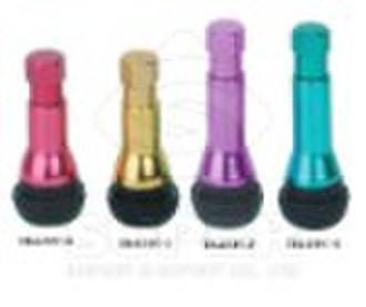 Snap-in tubeless Valves with Colored Sleeve