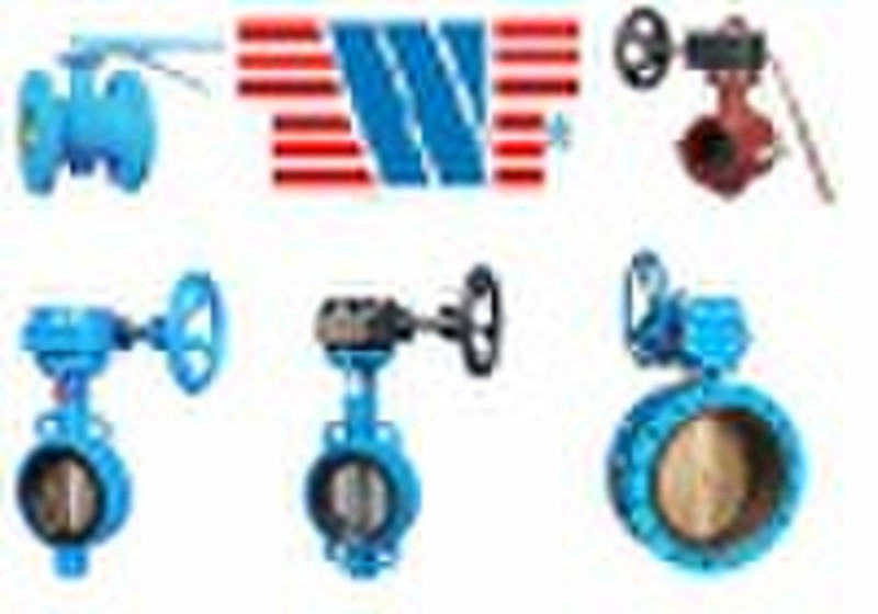 Midline butterfly valve