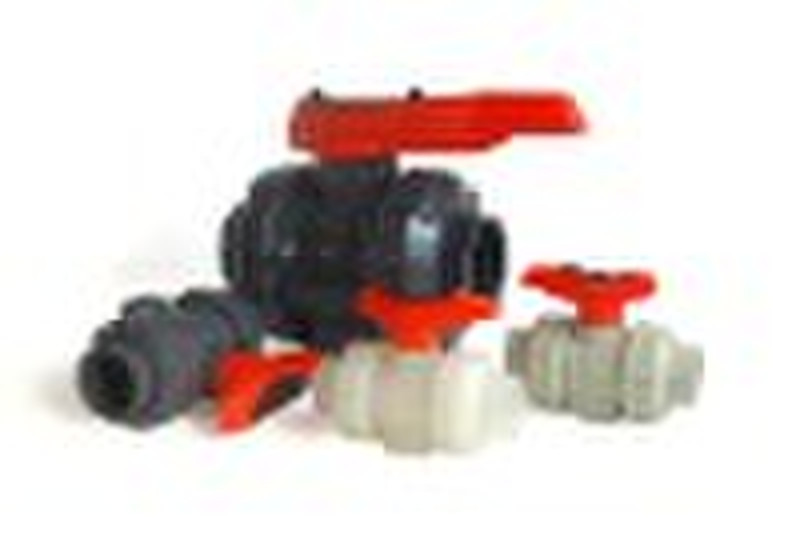 double union ball valve