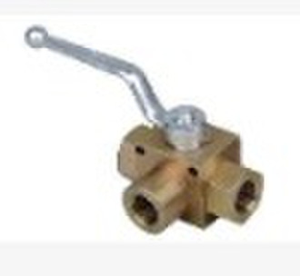 3 way Hydraulic Ball  Valve