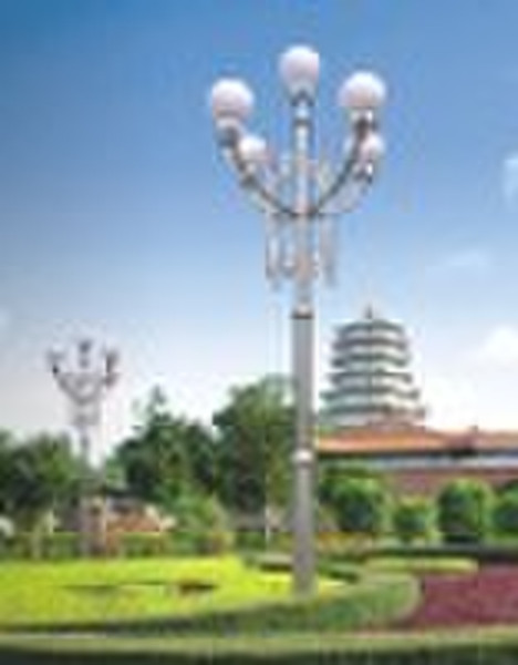 Stainless steel lighting pole