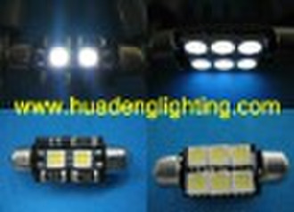 Auto LED-Lampe (canbus Licht-T10 * 36MM-2SMD-5050)