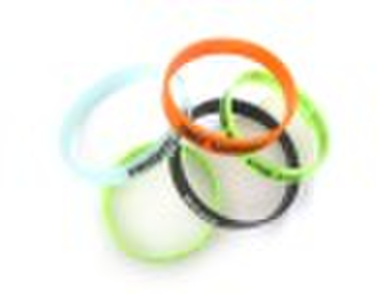 silicone wristband/silicone bracelet/glow in dark