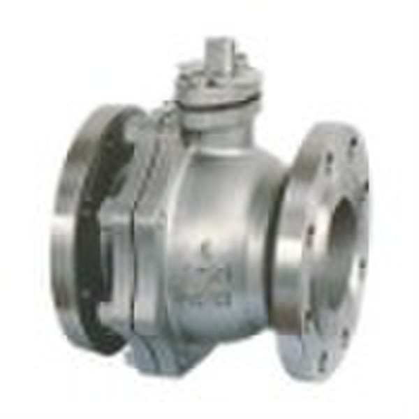 2 piece flanged ball valve