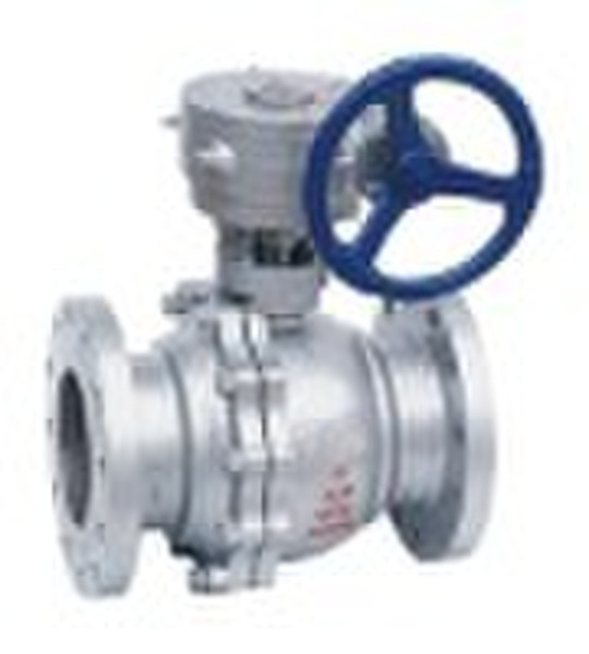 worm gear float ball valve