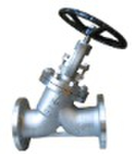 y type globe valve