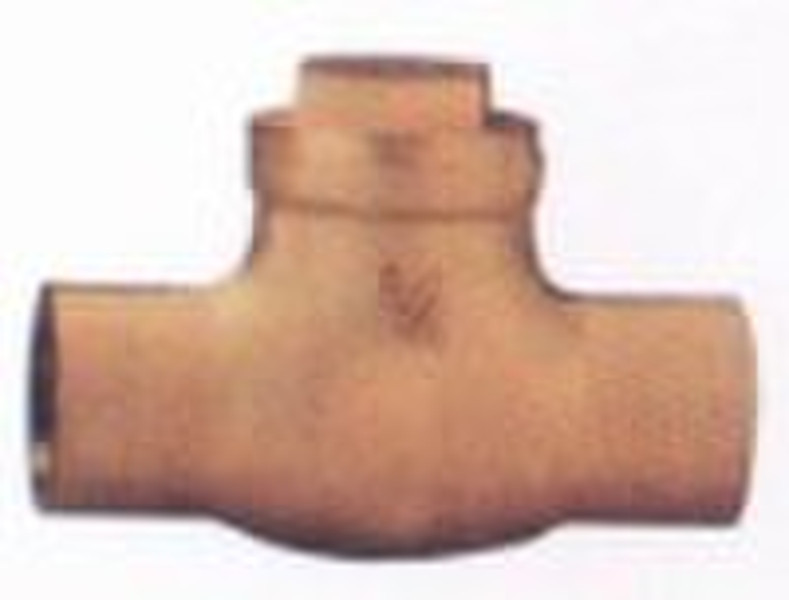 brass swing check valve