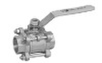 SS ball valve butterfly hangle npt