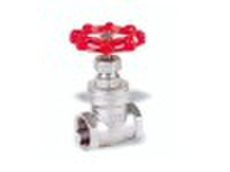 Threaded gate valve