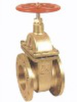 brass flanged gate valve