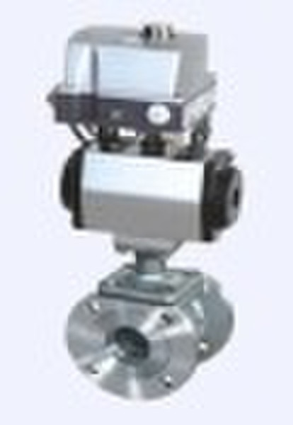 ZSSV Stainless steel flange pneumatic valve