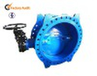 Double eccentric flange butterfly valve