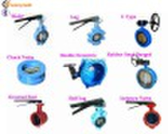 Wafer butterfly valve