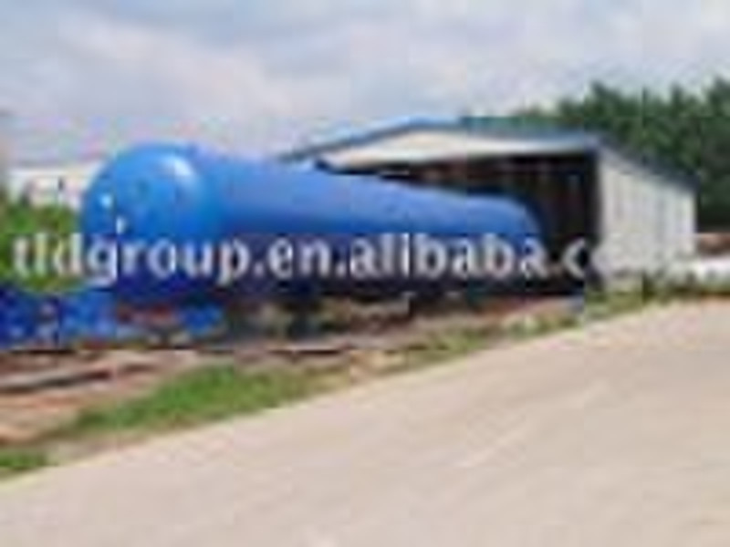 Pressure vessel air storage tank