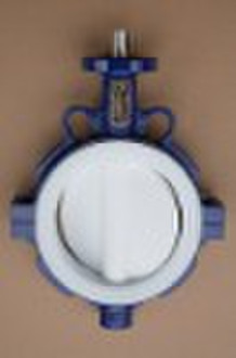 PTFE butterfly valve