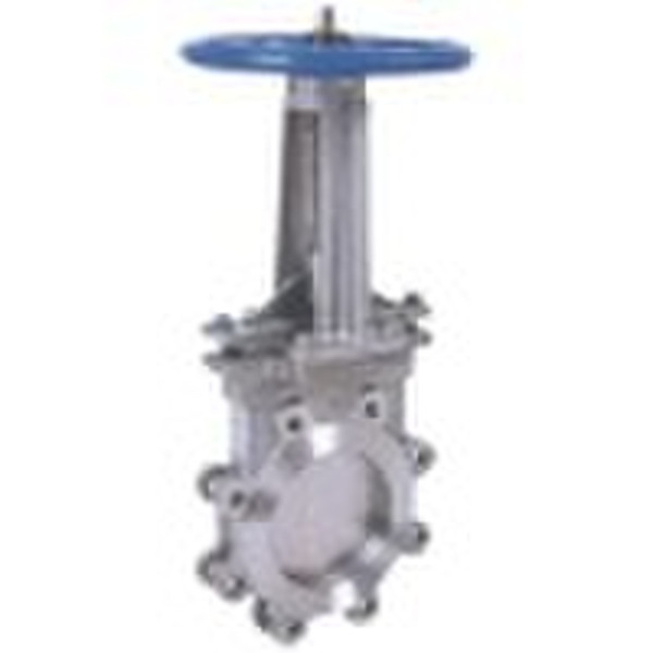 Knife gate valve