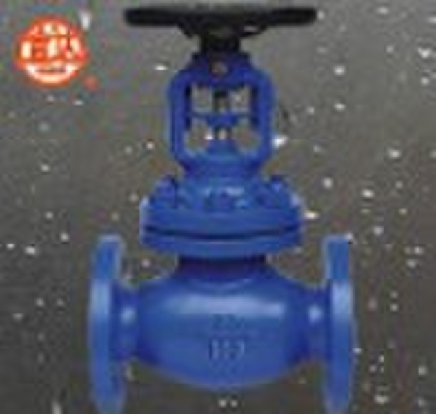 DIN bellow sealed globe valve