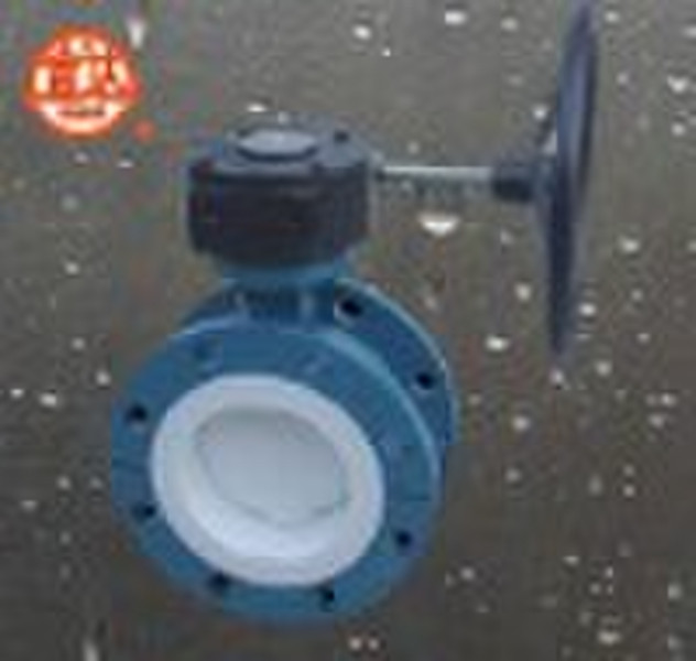 Teflon Lined Butterfly Valves