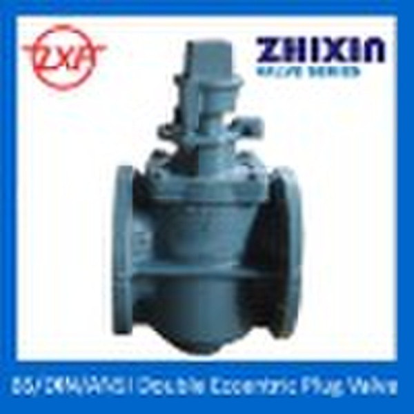 Ductile iron plug valve