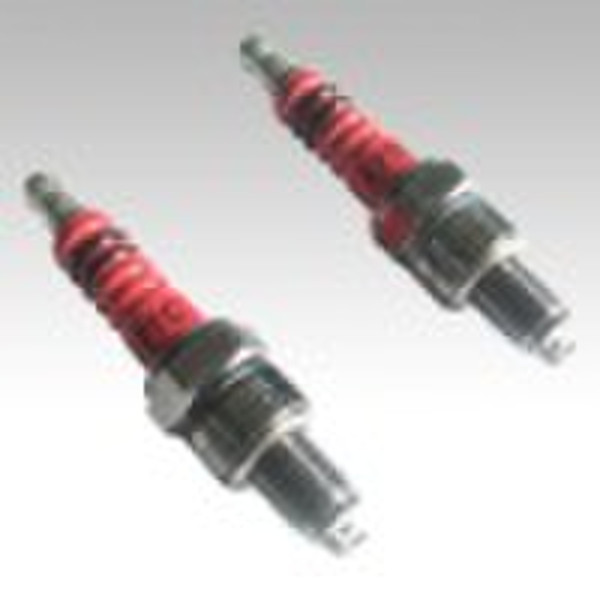 Red Ceramic Spark Plug